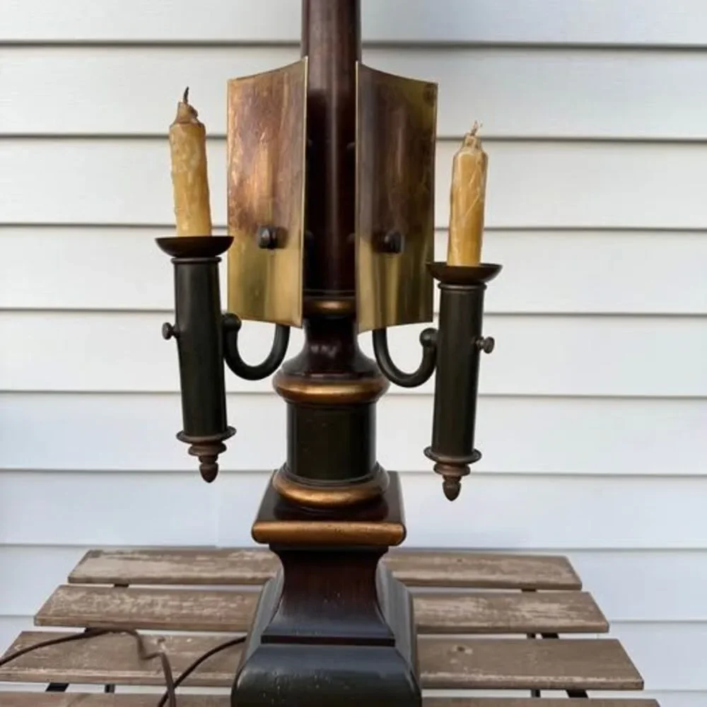 Frederick Cooper Table Lamp Adjustable Candlesticks